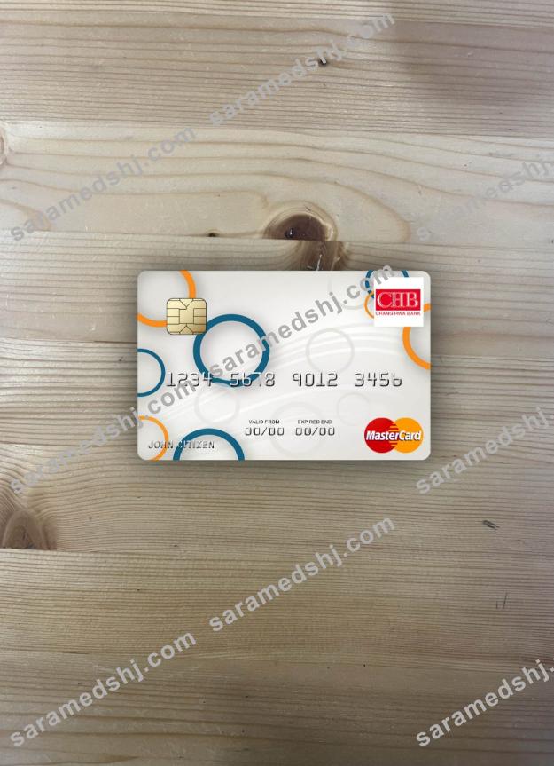 Taiwan Chang Hwa Bank mastercard photolook front